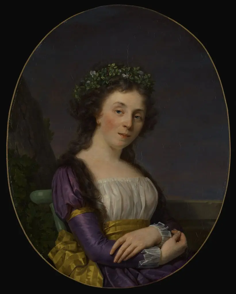 Portrait of Marie-Louise Joubert, née Poulletier de Perigny