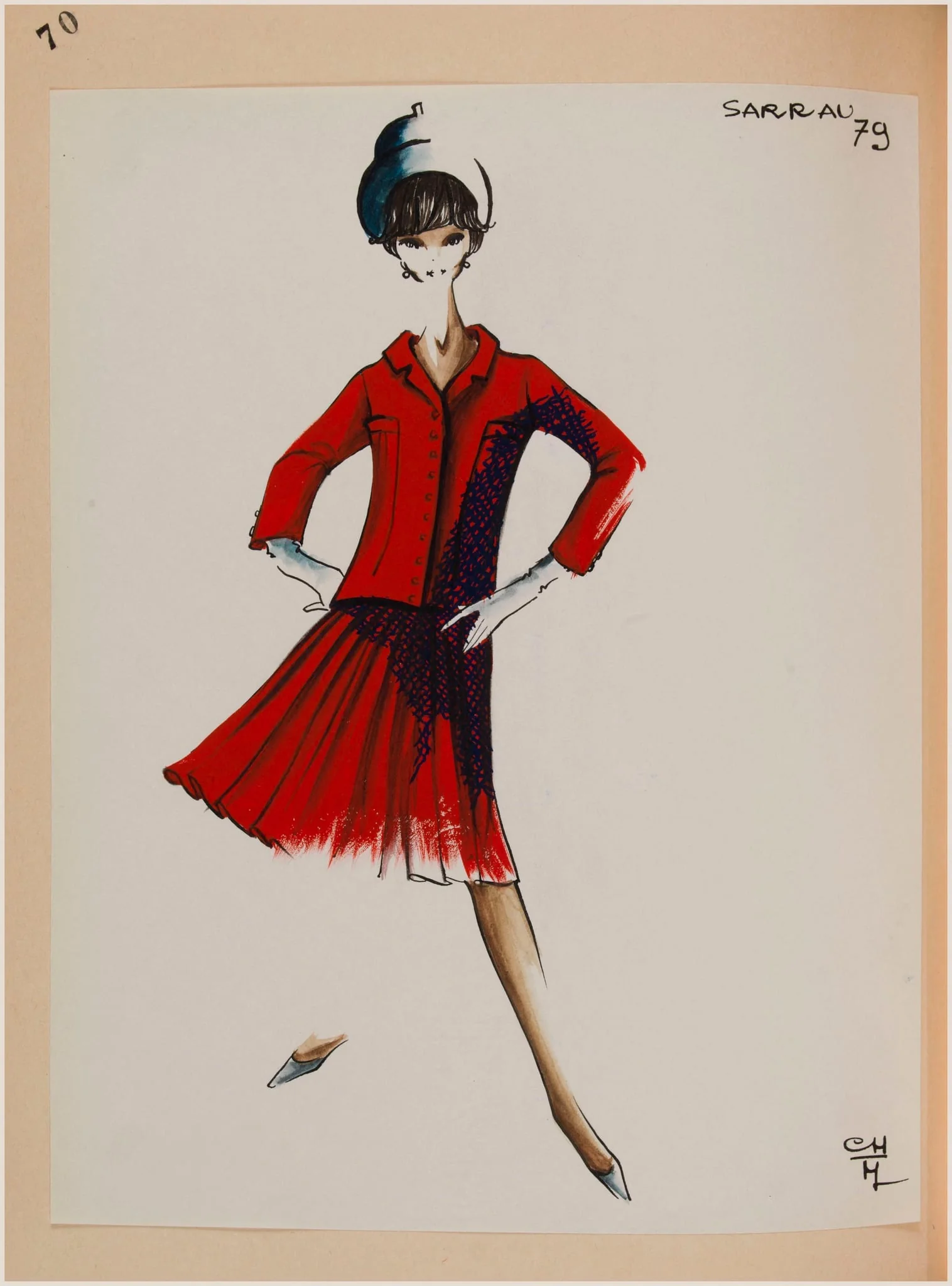 Sarrau, by Carven, 1963
