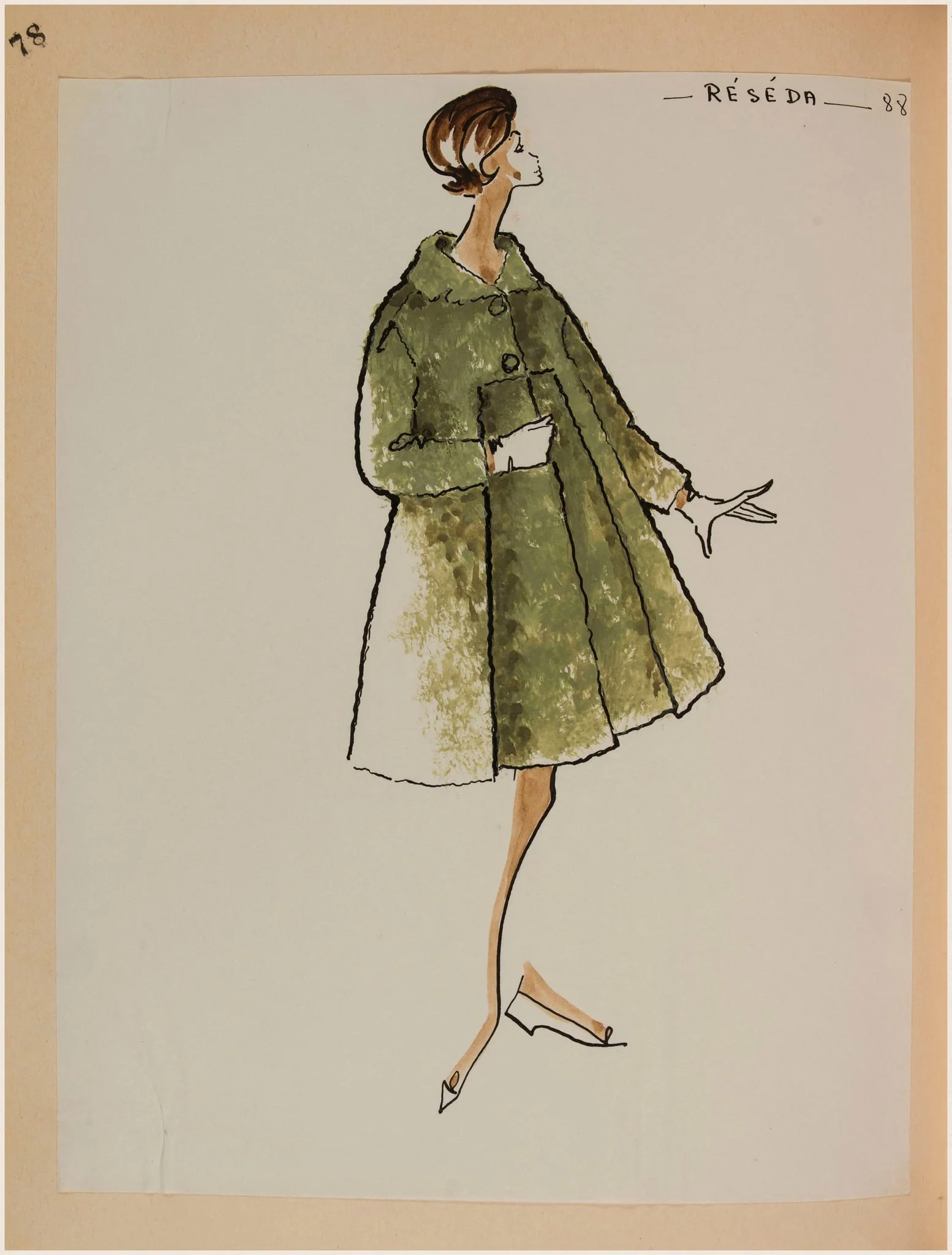 Réséda, by Marie-Louise Carven, 1958