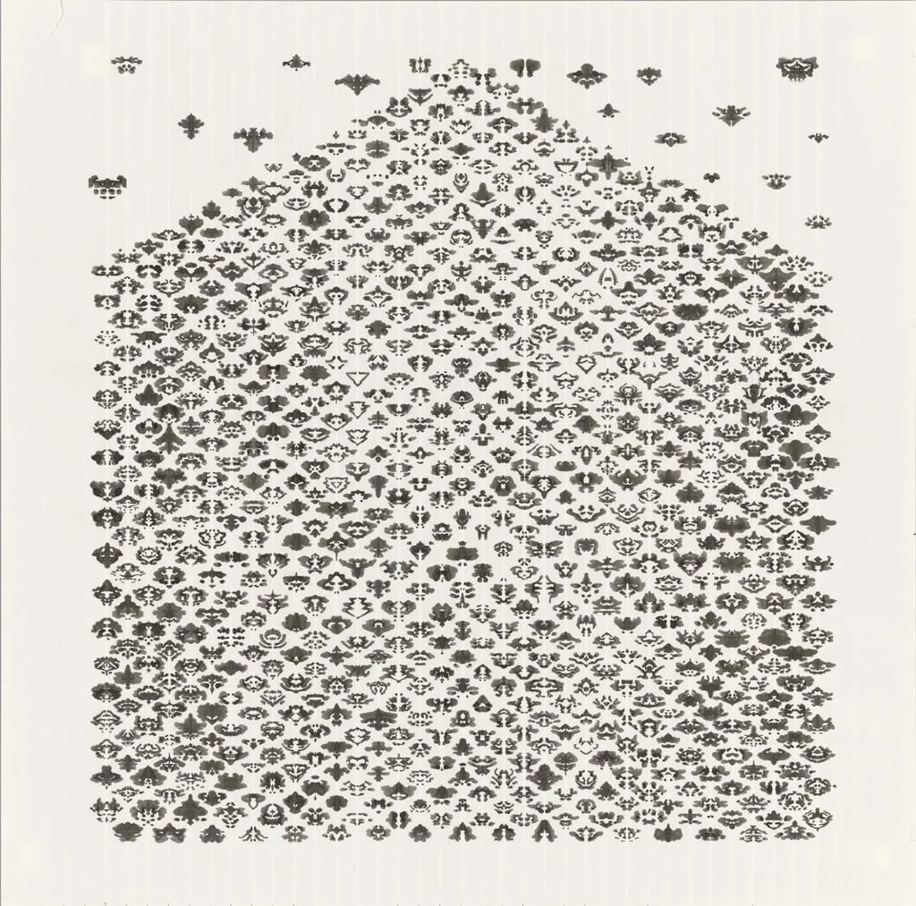 Untitled, by Bruce Conner, ink, 10