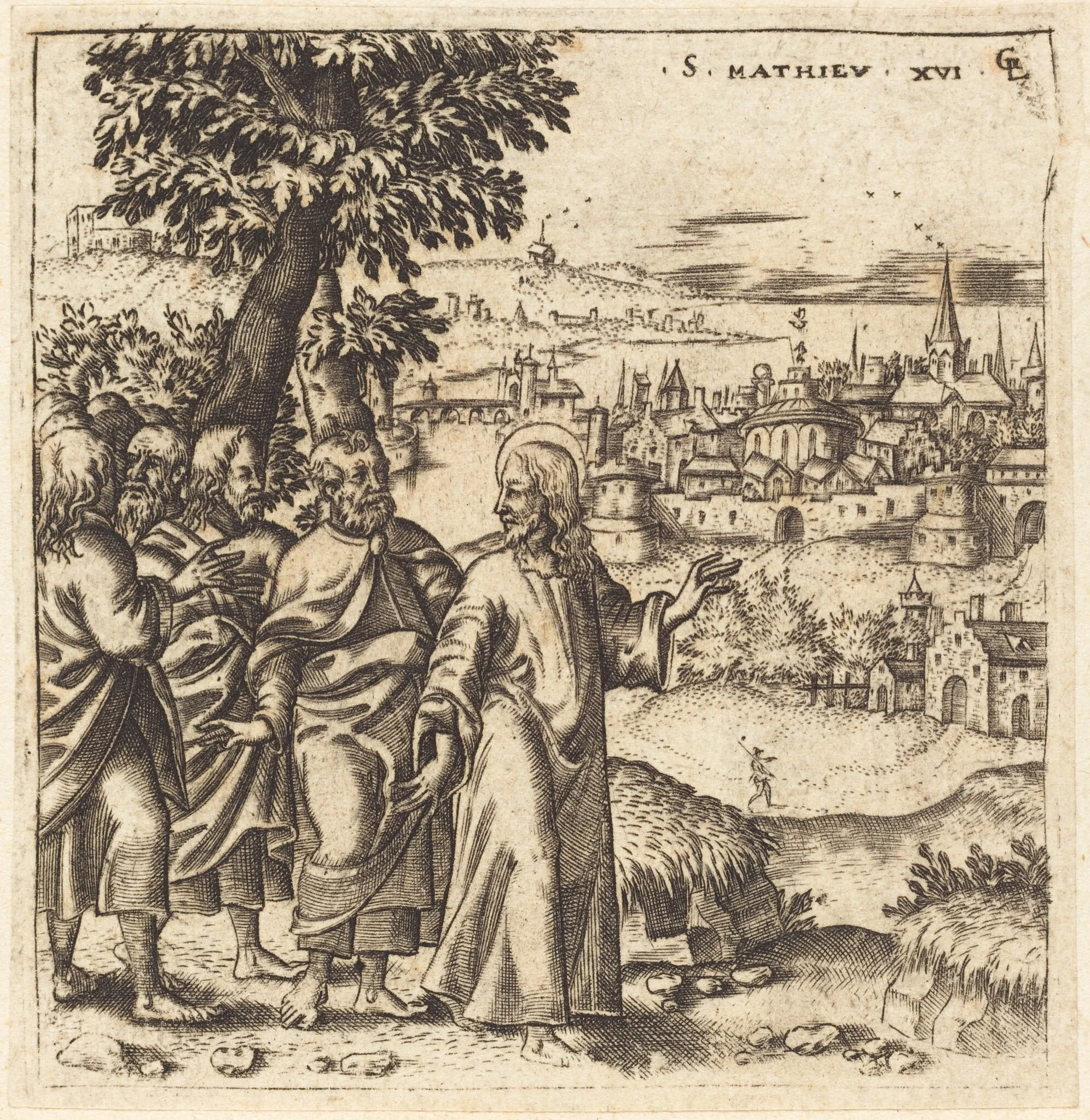 Christ Admonishes His Disciples