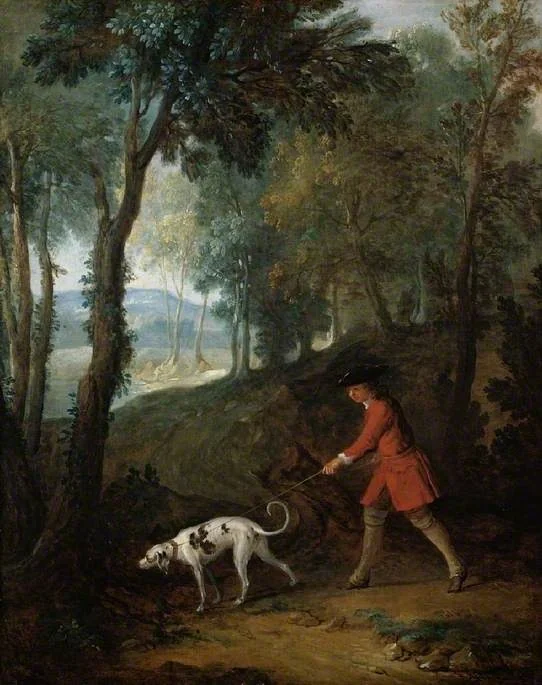 Le Limier, by Jean-Baptiste Oudry, oil, 1730