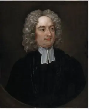 Portrait of Jonathan Swift (1667-1745), Satirist