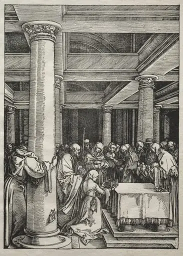 Life of the Virgin:  Presentation of Jesus in the Temple