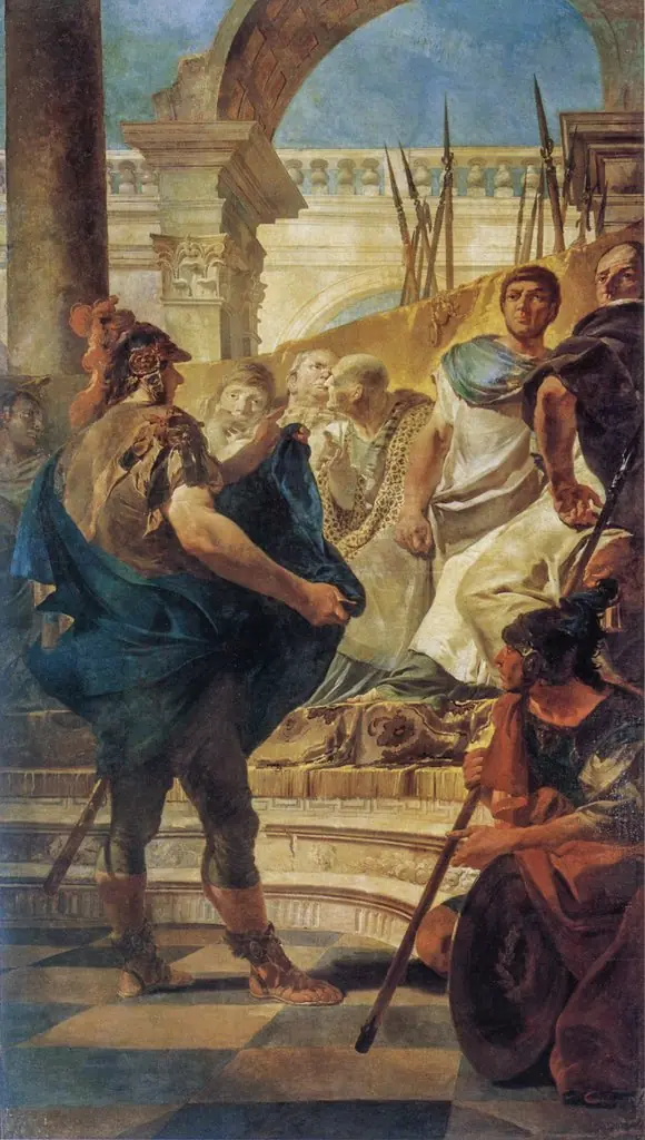 Quintus Fabius Maximus Before the Senate of Carthage