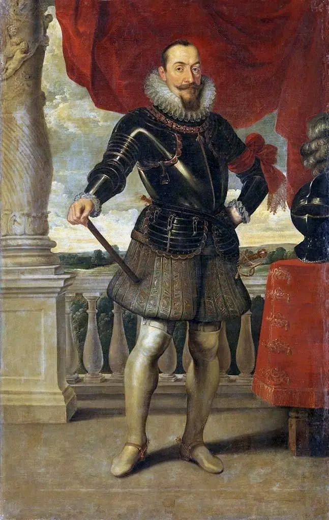 Portrait of King Sigismund III Vasa.