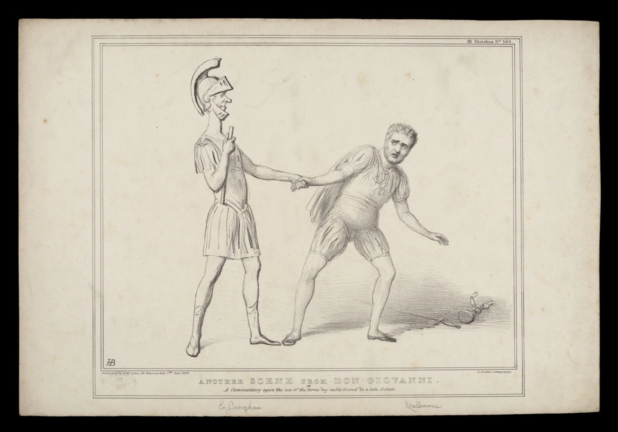 H Beard Print Collection, by John Doyle, 5