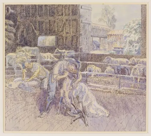 Sheep Shearing at Garrett's Farm, Bocking