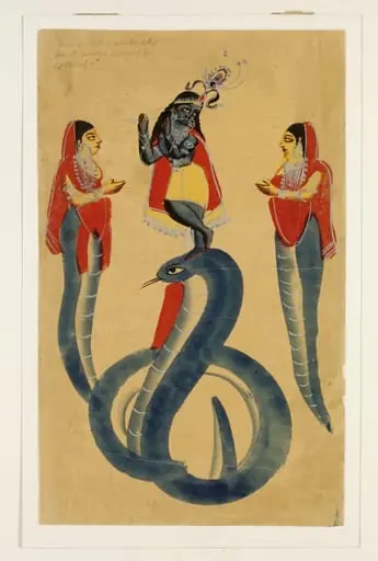 Krishna and Kaliya