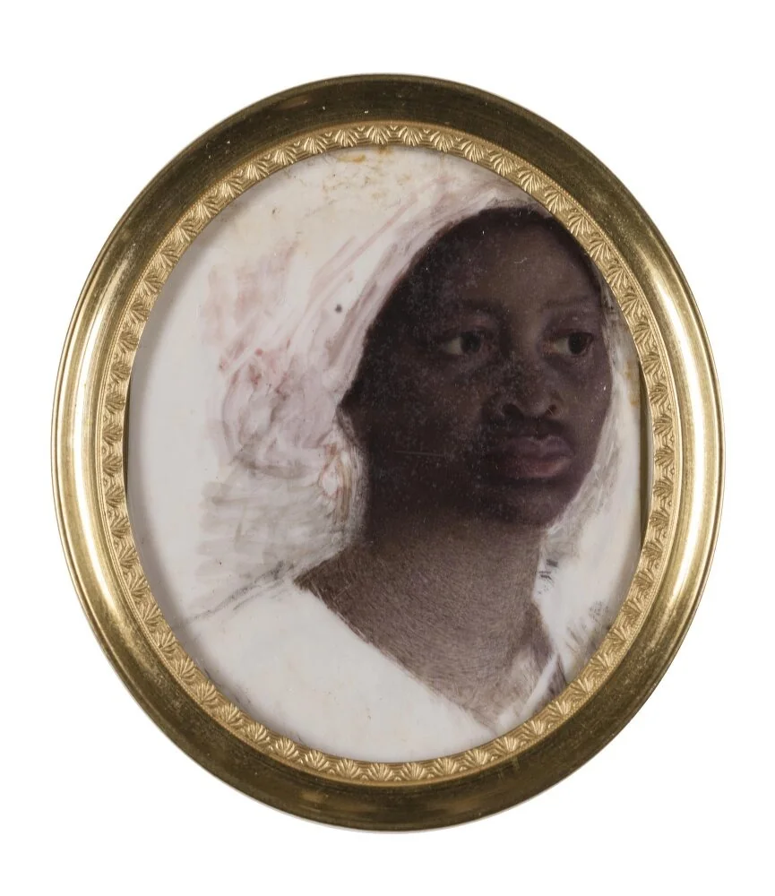 Unknown Woman with Head Scarf, by Jean-Baptiste Jacques Augustin, unspecified, 1805