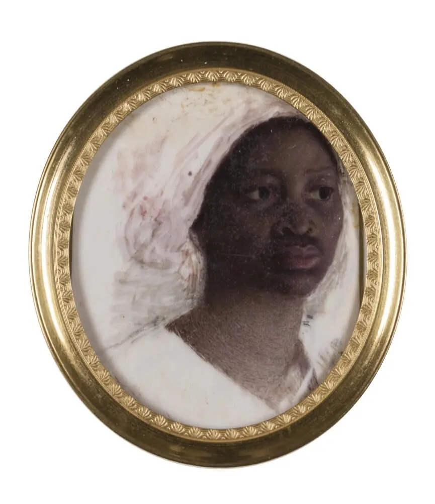 Unknown Woman with Head Scarf