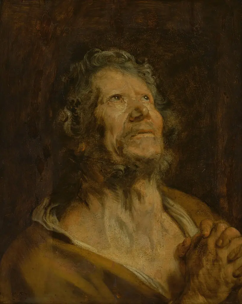 An Apostle with Folded Hands