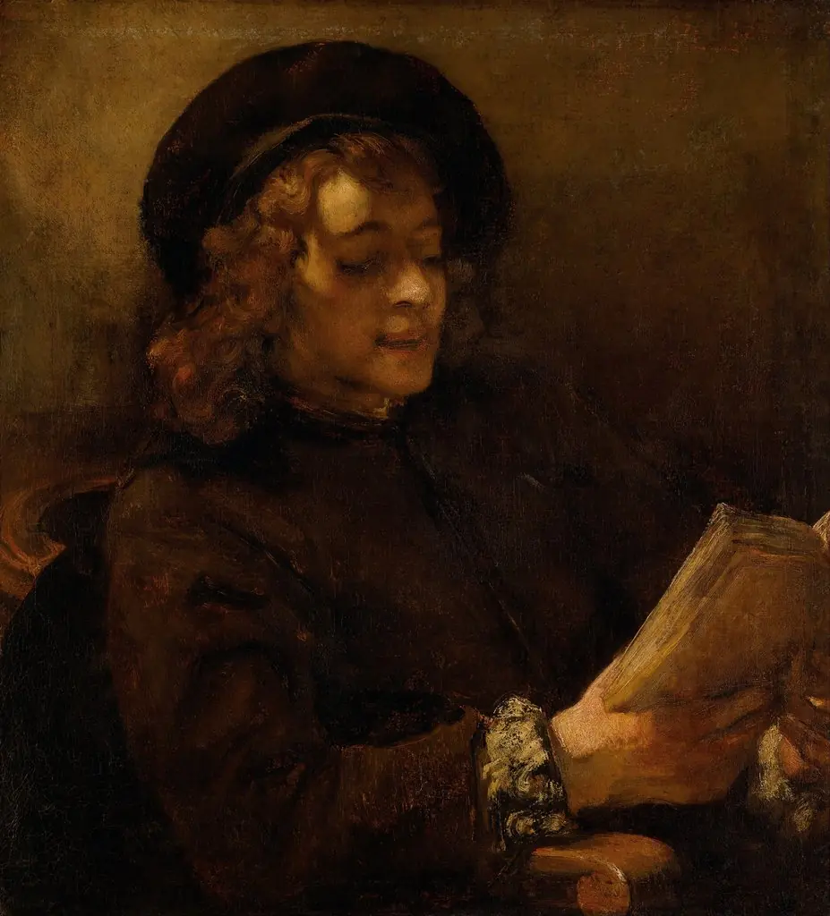 Titus Reading (study in direct and reflected light)
