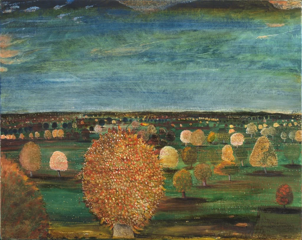 Untitled, by René Brô, oil, 1962
