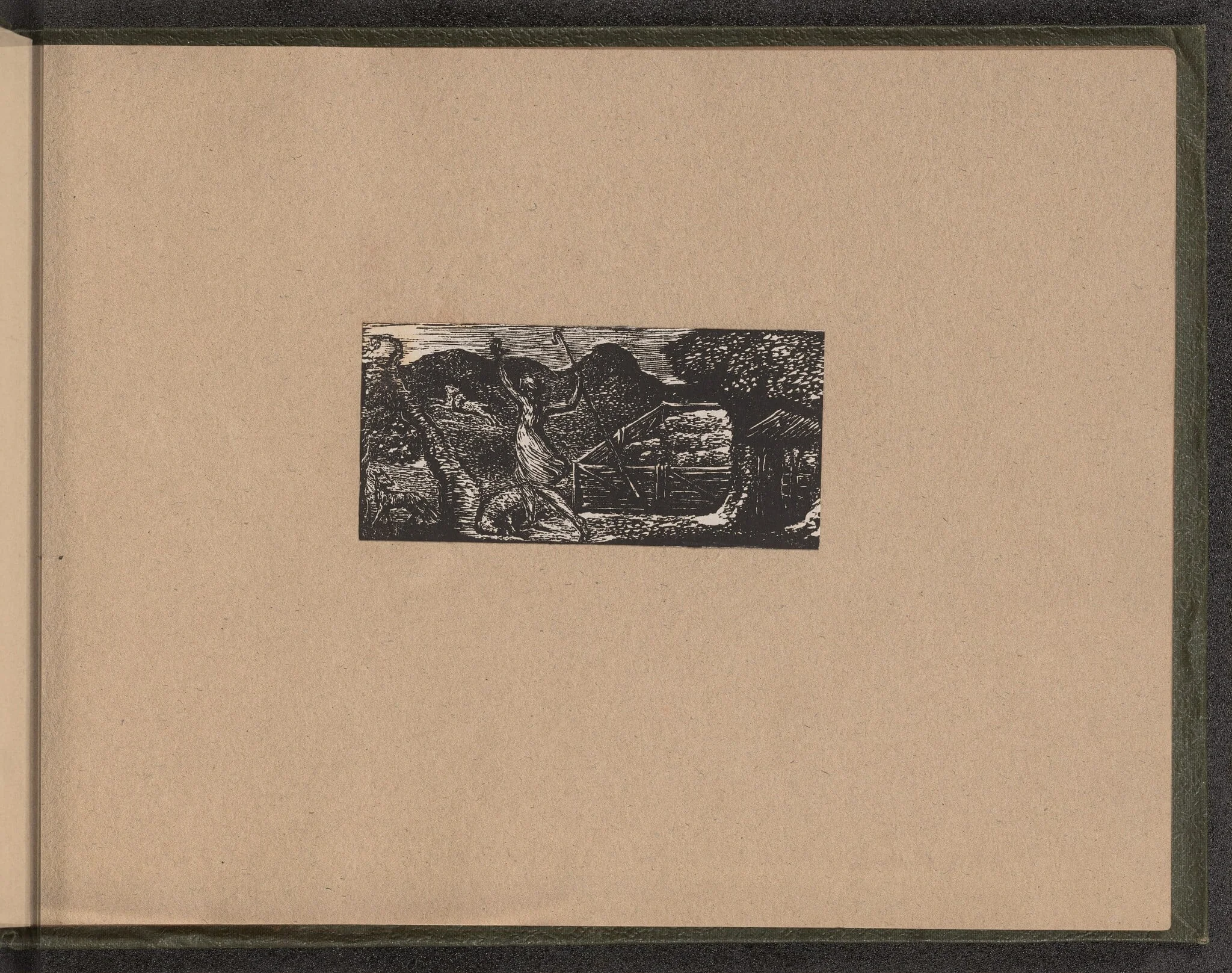 Shepherd Chases away Wolf