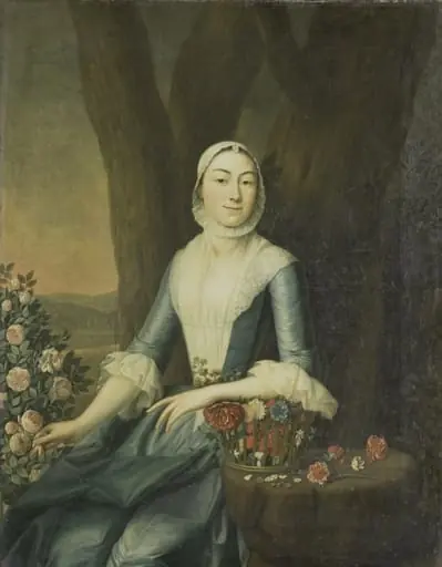 Portrait of Magdalena van Citters, Wife of Adriaen Isaac Hurgronje