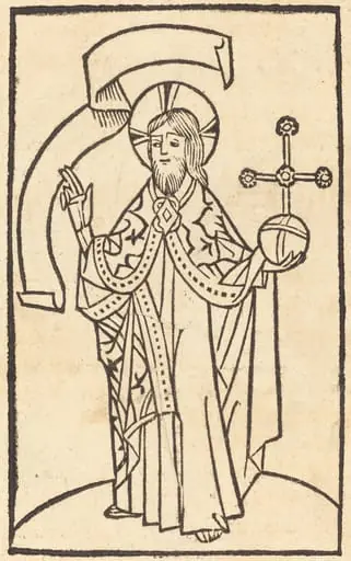 Christ as Salvator Mundi