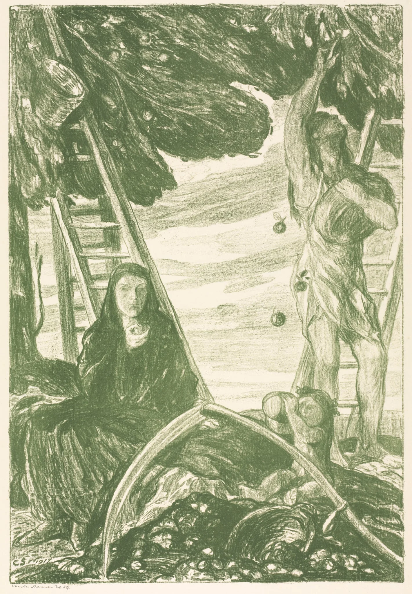Autumn, by Charles Hasslewood Shannon, 1917