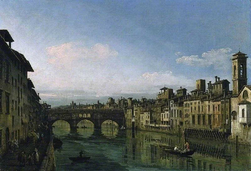 The Arno in Florence with the Ponte Vecchio