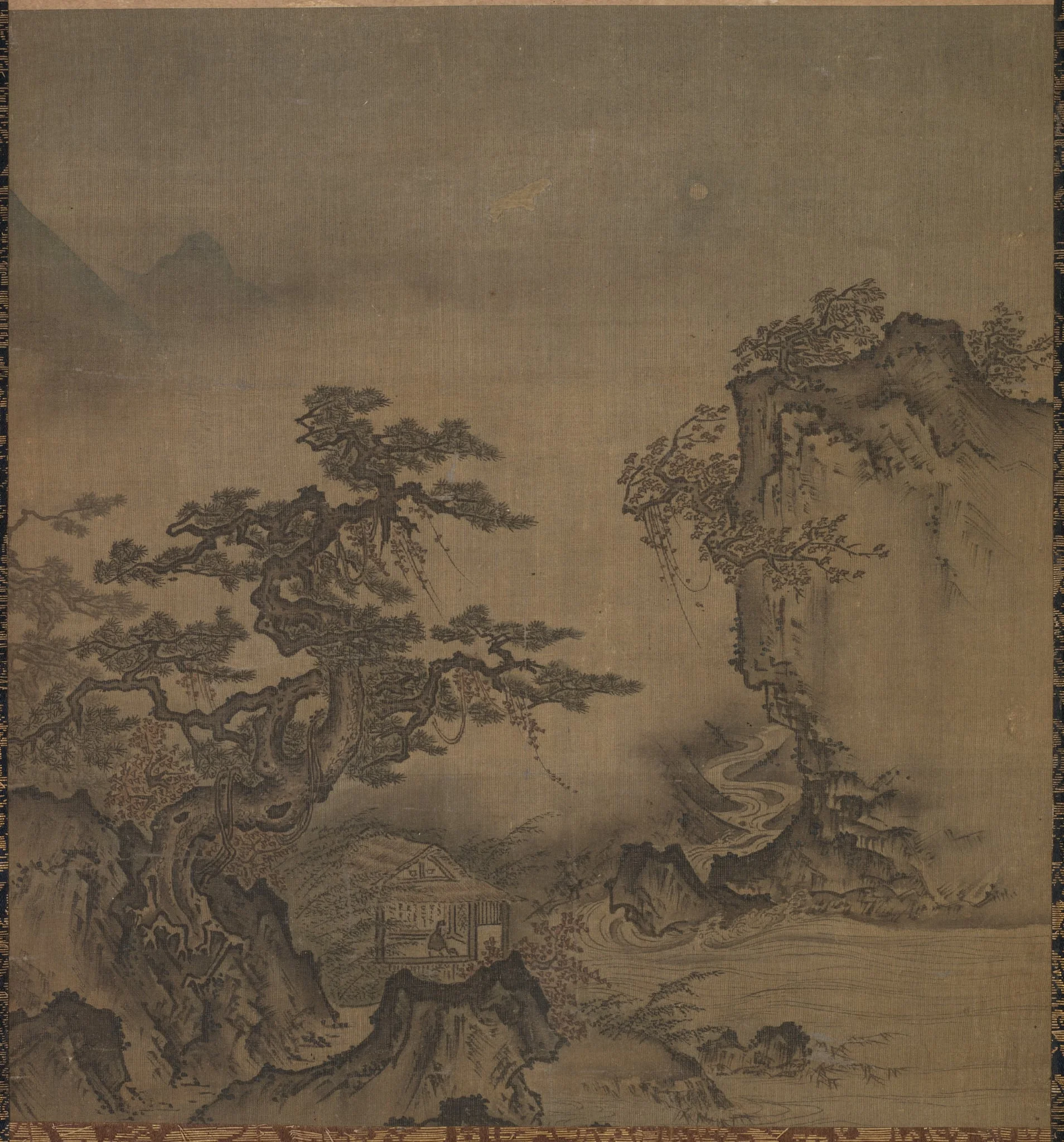 Landscape, by Ishō Tokugan, unspecified, 1742