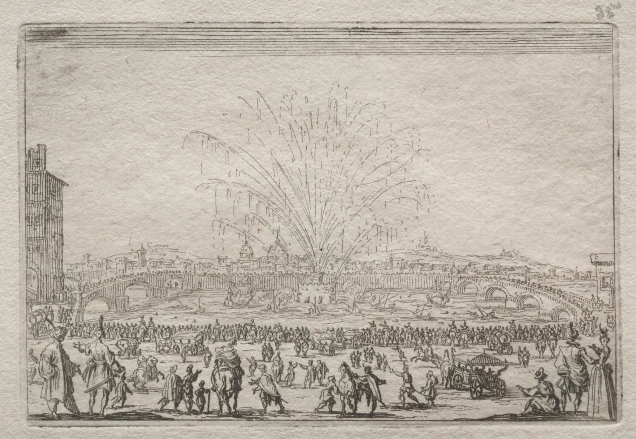 Fireworks on the Arno