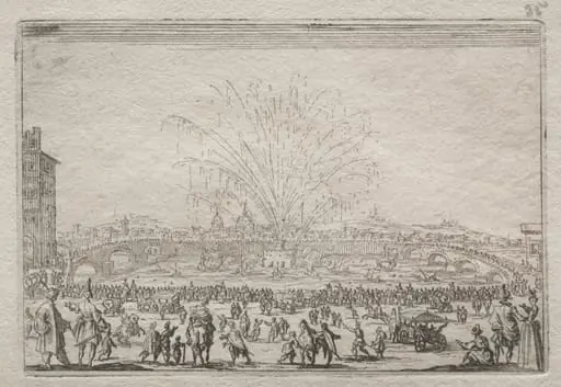 Fireworks on the Arno
