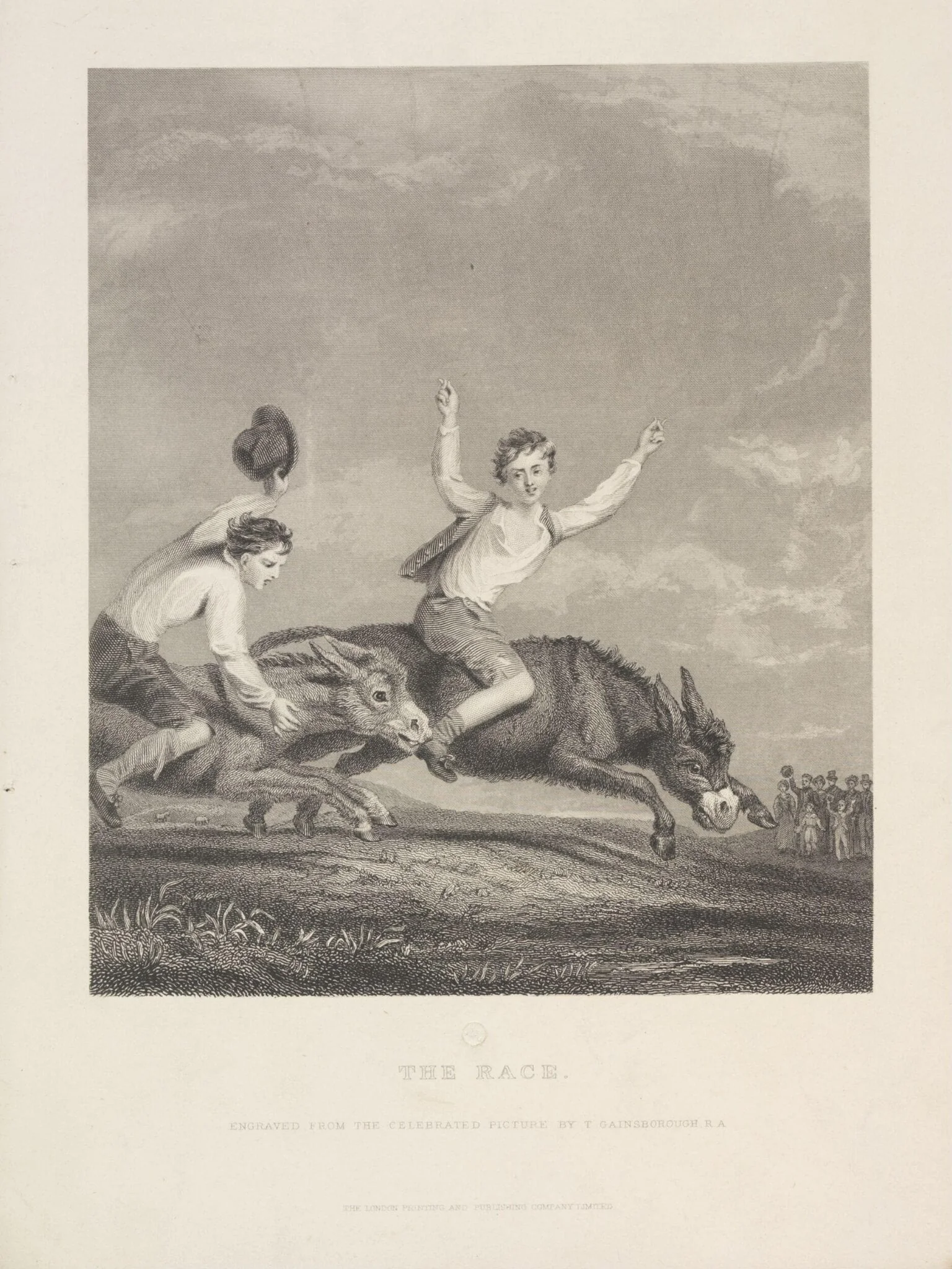 The Race, by Thomas Gainsborough, 1850