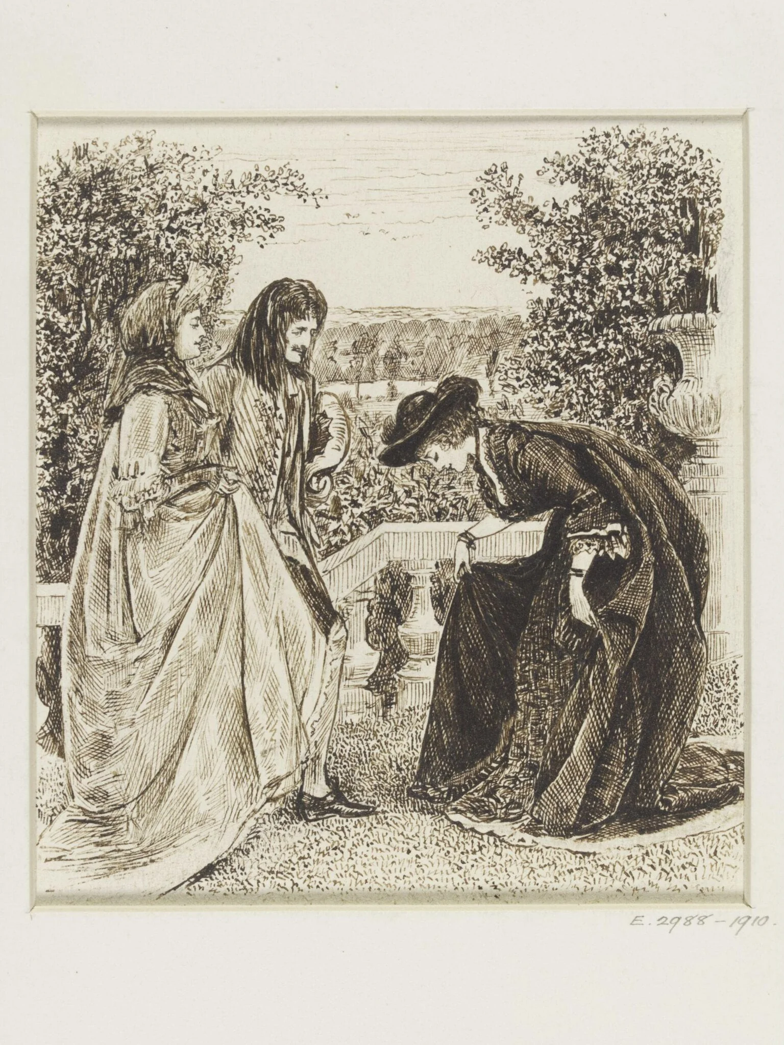 Untitled, by George Du Maurier, 1868