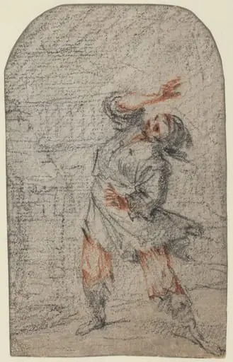 Dream of a Man Fleeing