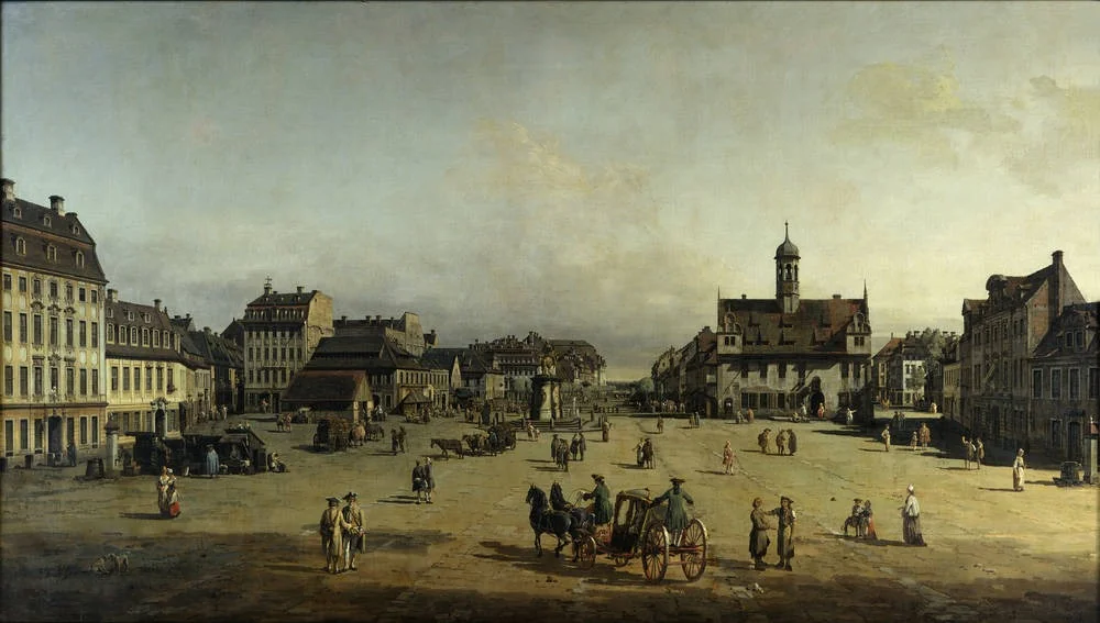 The New Market in Dresden