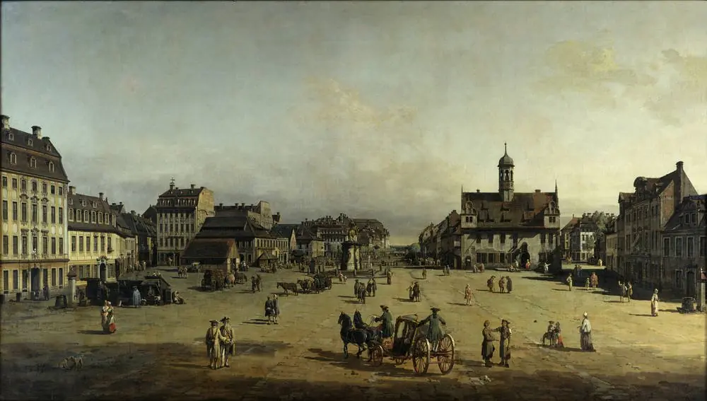 The New Market in Dresden