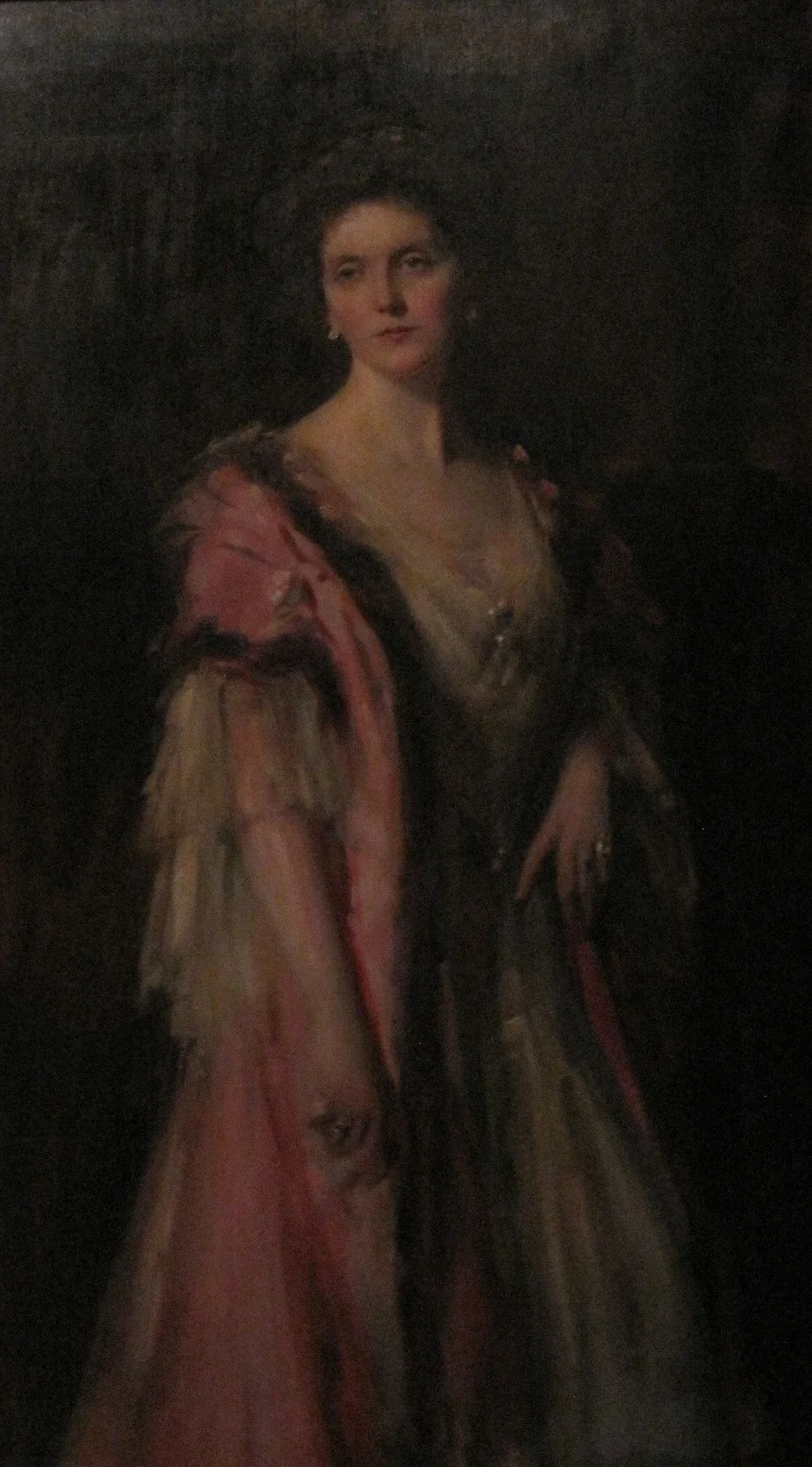 Emily Post, by Emil Fuchs, oil, 1906
