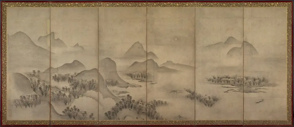 Moonlit Landscape (one of a pair)