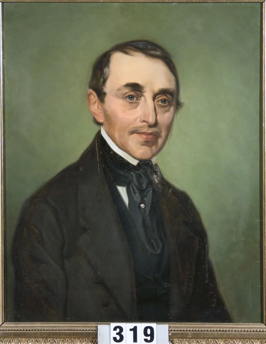 Consilierul aulic Josef Bedeus von Scharberg, by Carl Dörschlag, 1882
