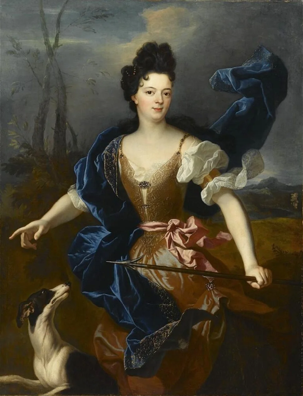 "The Duchesse de Choiseul as Diana"