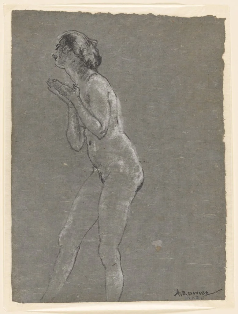 Untitled, by Arthur Bowen Davies, gouache, 1920