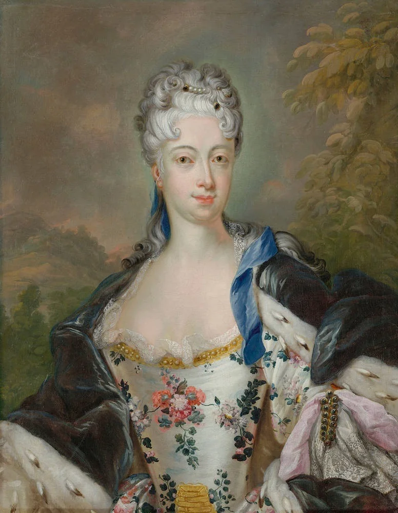 Anna Constanze Gräfin von Cosel (1680-1765), by Unknown, oil, 1707