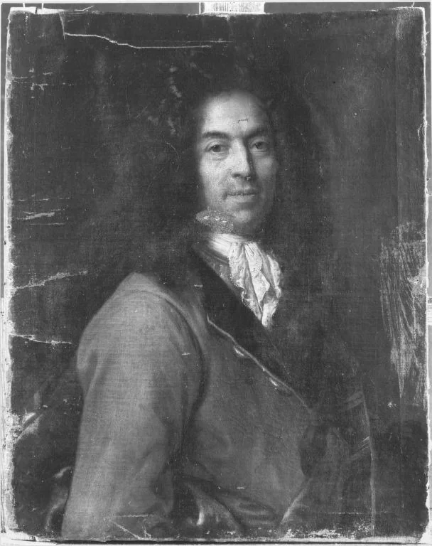 Bildnis eines Mannes, by Joseph Vivien, unspecified, 1705