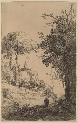 Part of the Via Flaminia