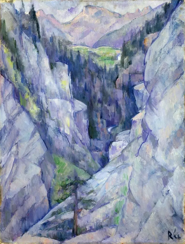 Ravine at Pians