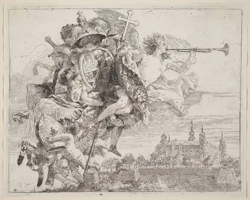 Arms of Karl Philip von Greiffenklau, Prince-Bishop of Wurzburg