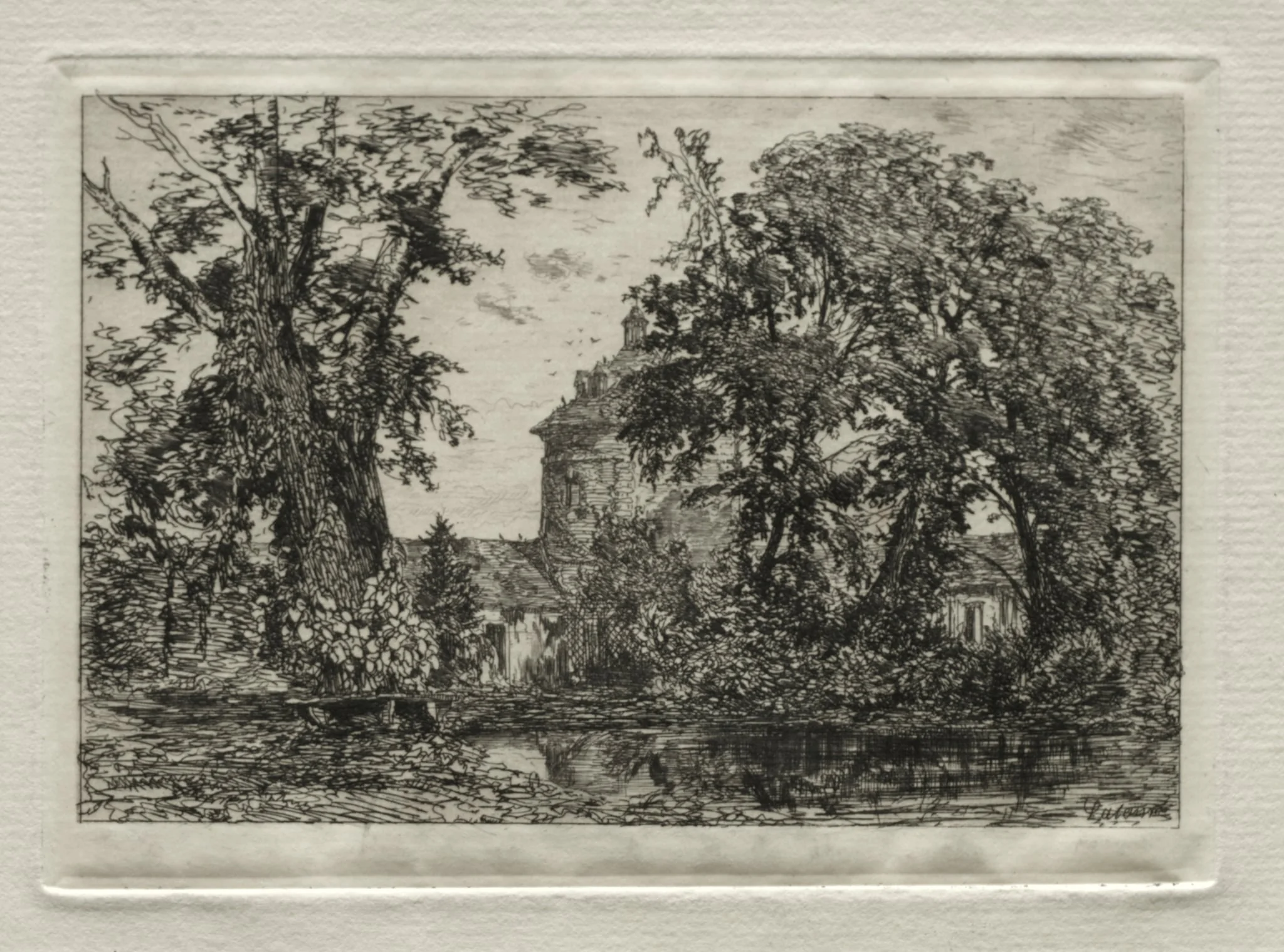 The Garret, by Maxime Lalanne, 1869