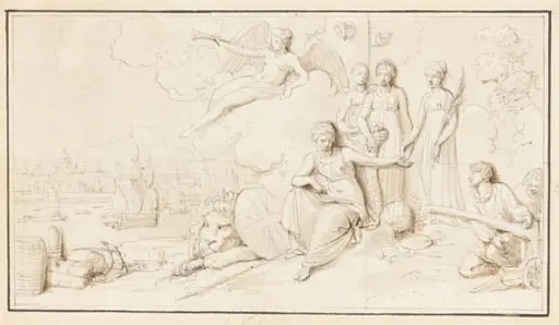 An Allegory of Britain's Mercantile Power