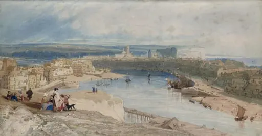 Dieppe, from the Heights on the East