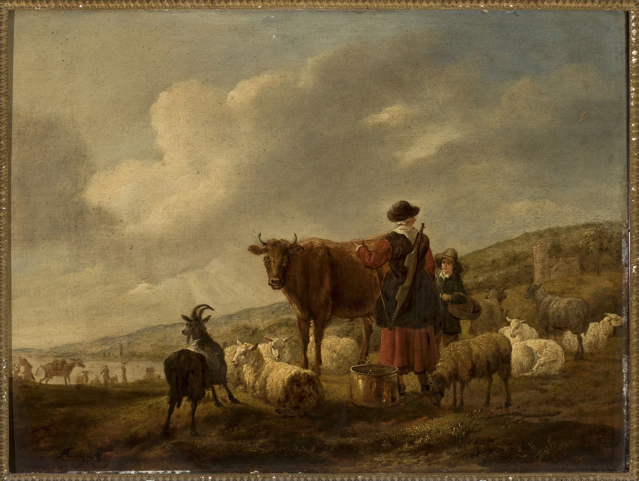 Pastoral scene