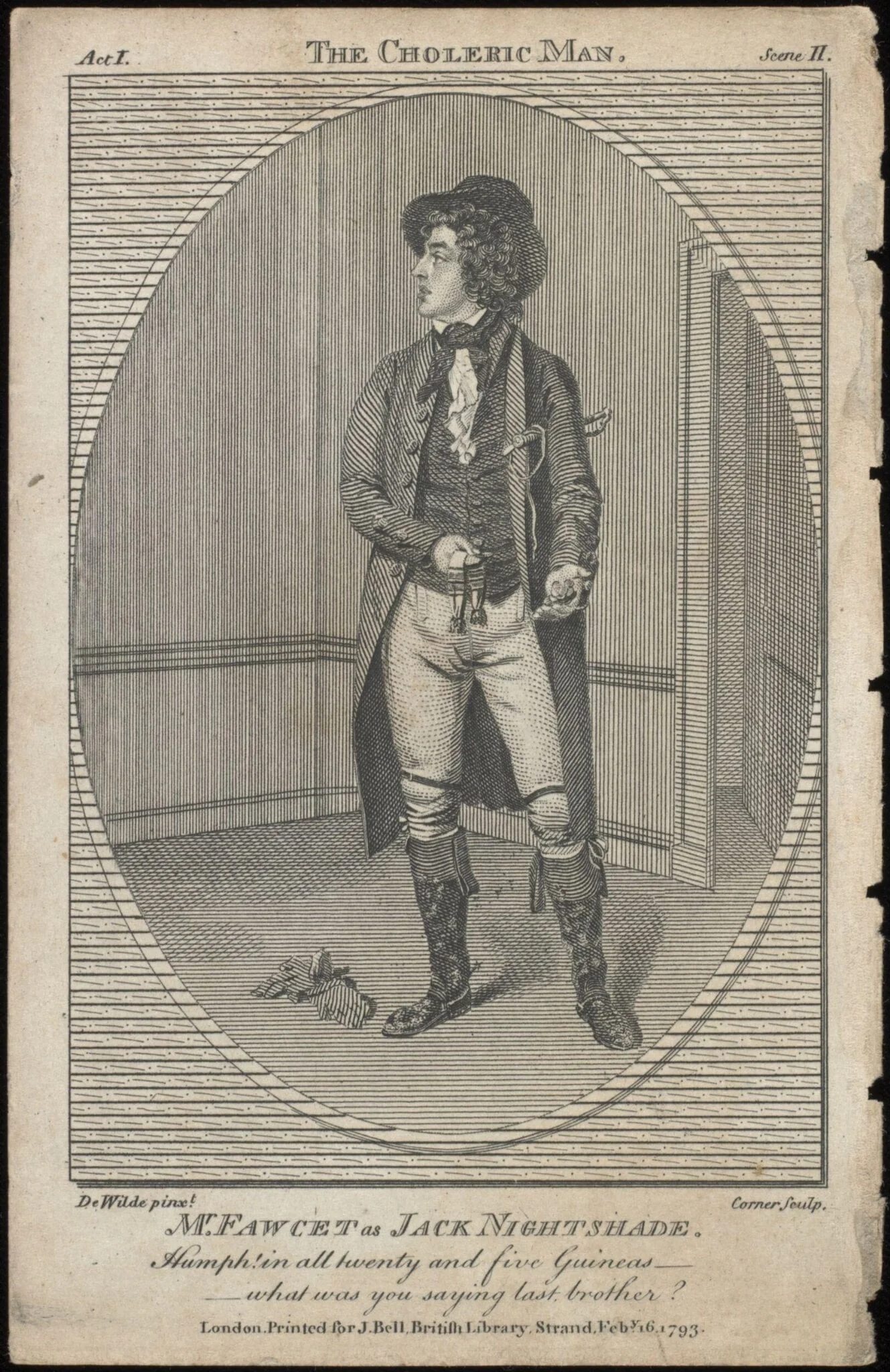 H Beard Print Collection, by corner, 16