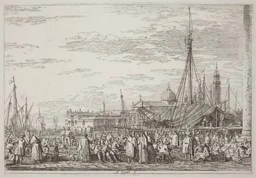 The Market on the Molo [upper left]