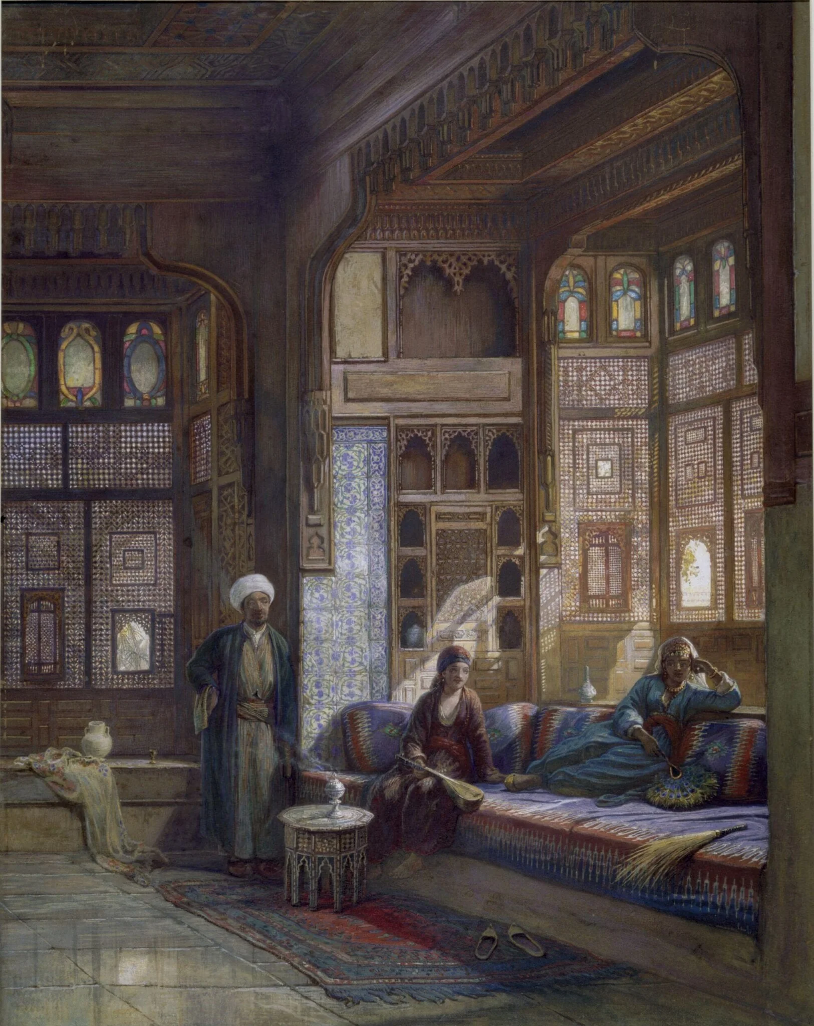 A room in the house of Shayk Sadat, Cairo