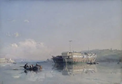 On the Hamoaze, Plymouth