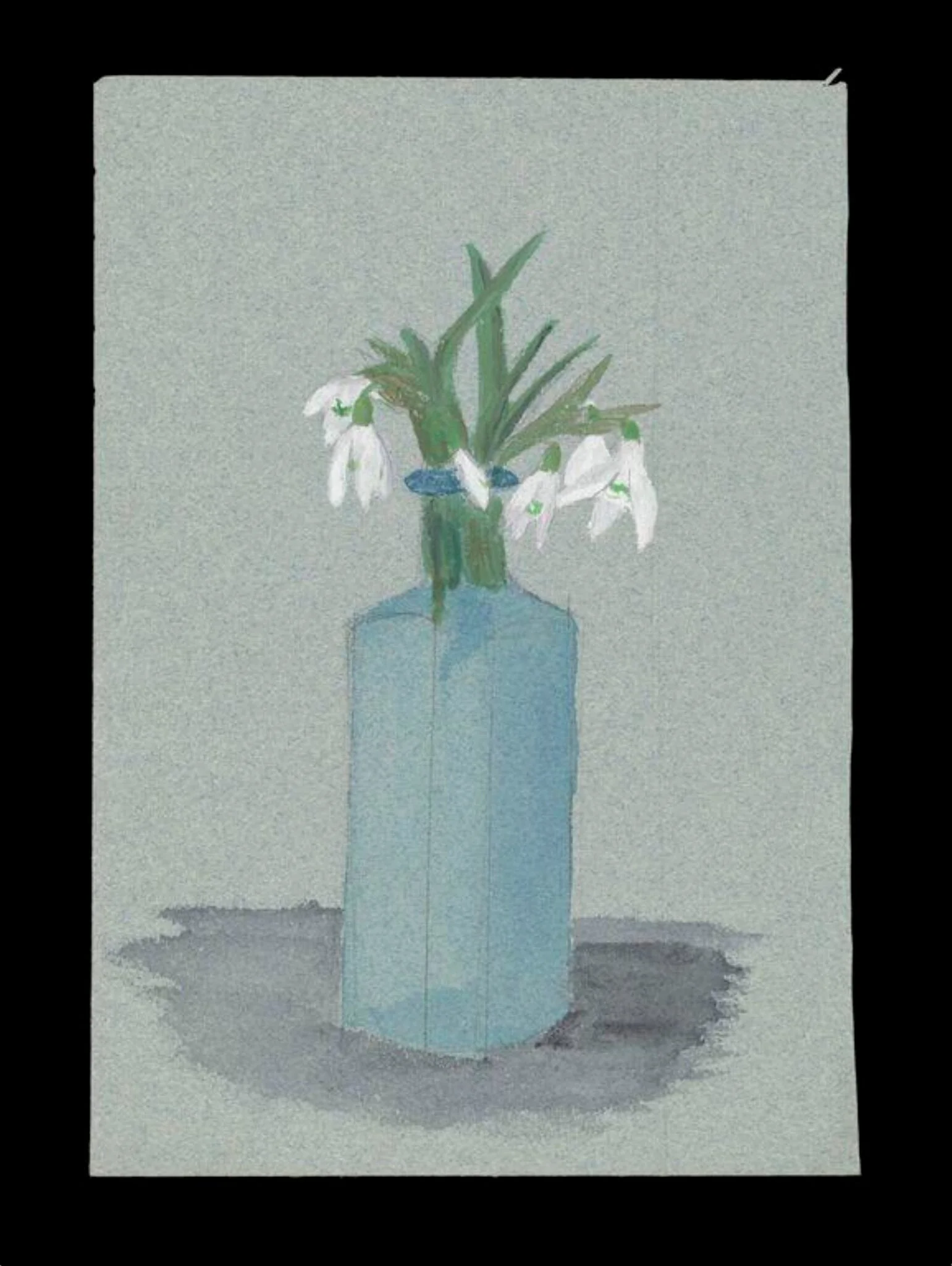 Untitled, by Beatrix Potter, watercolor, 1874